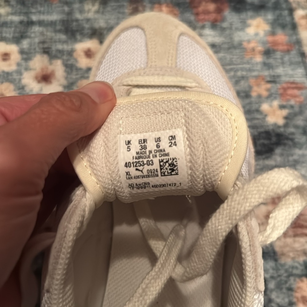 PUMA Easy Rider Elevated White & Frosted Ivory 7.5 - Picture 7 of 7